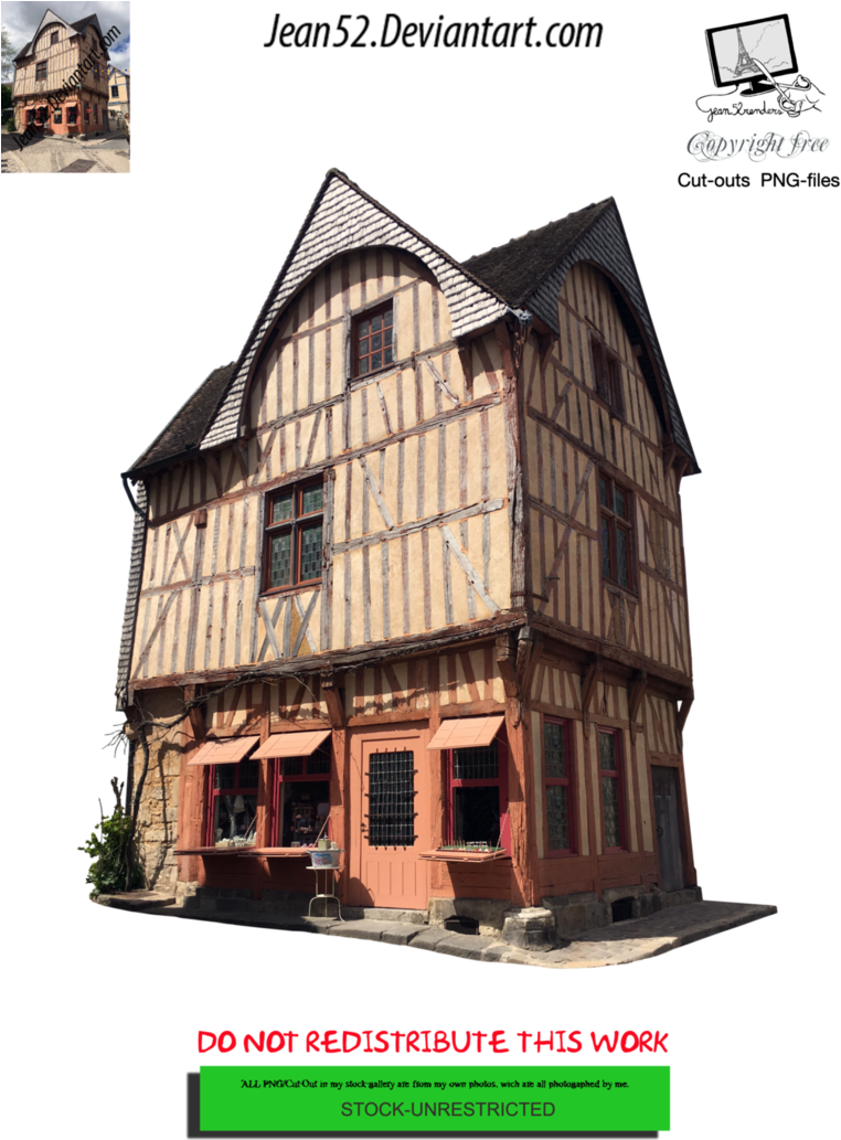 Medieval House Png By Jean52 - Provins (774x1032)