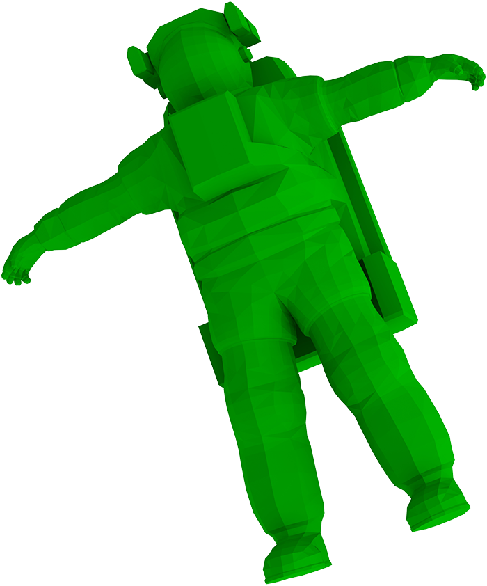 Each Extravehicular Mobility Unit Aboard The International - Illustration (700x842)