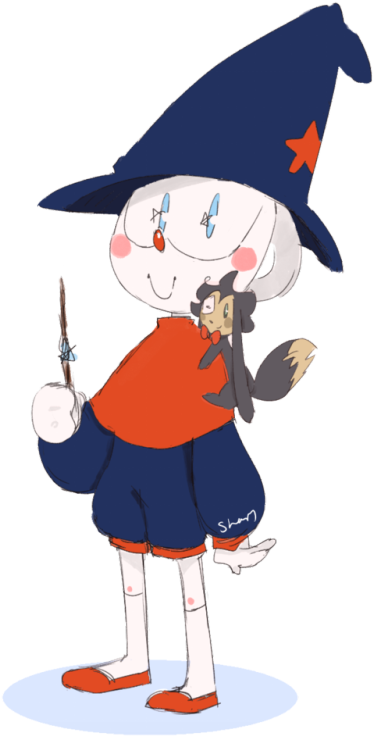 Been Playing With Colors A Lot Recently ^^ Witch Au - Cartoon (484x750)