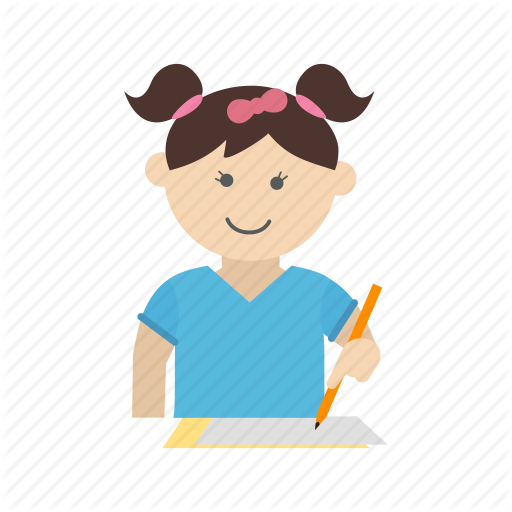 Sunshine Clip Art - Cute Student Icon (512x512)