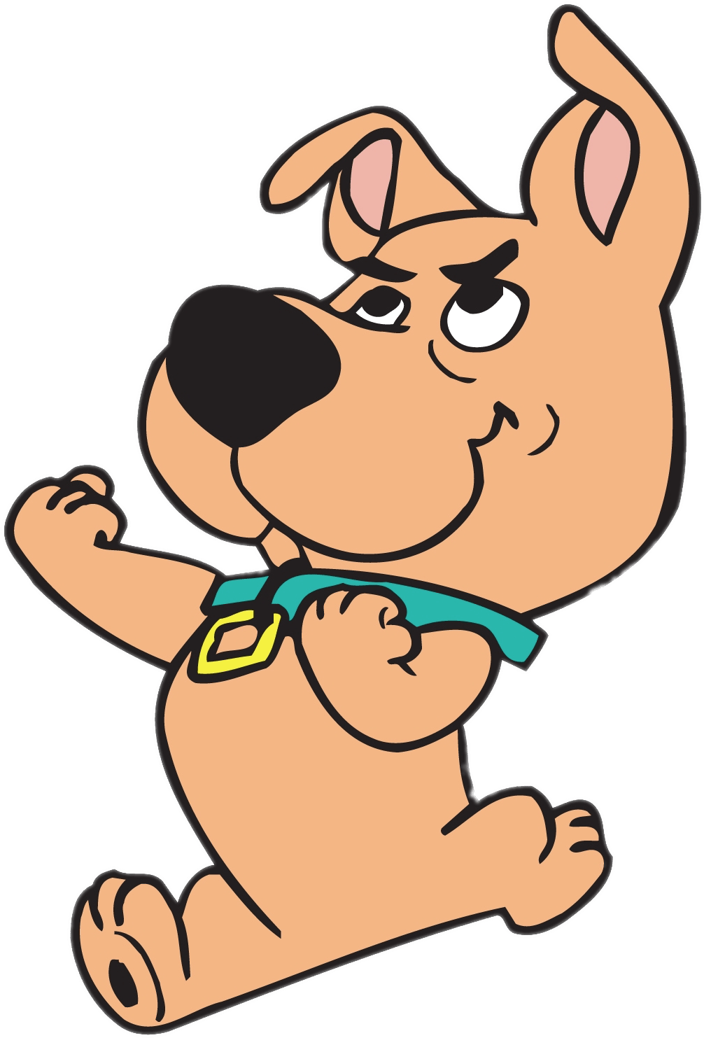 Scrappy Doo Fighting Transparent Png - Animated Conclusion (1772x1772)