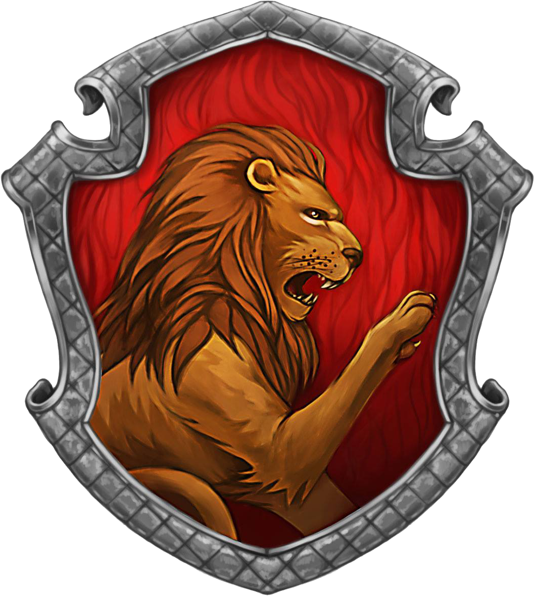 The Gryffindor House Emphasizes The Traits Of Courage - Harry Potter Gryffindor Lion Emblem Cabochon Necklace (1080x1200)