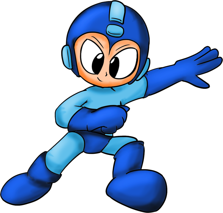 Megaman, The Super Fighting Robot By Juacoproductionsarts - Mega Man (916x873)