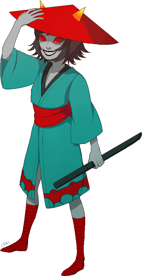 Homestuck [archive] - Homestuck Samurai (584x953)