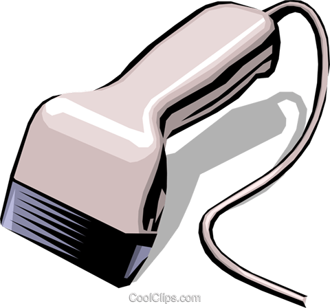 Hand Scanner Vektor Clipart Bild - Clip Art (480x448)