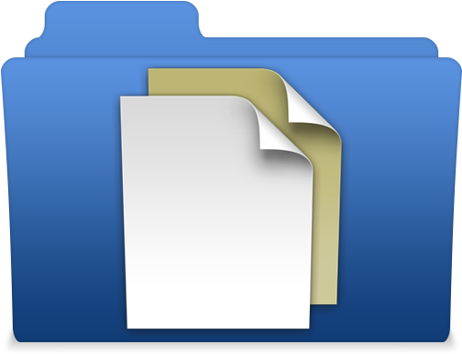 Smooth Navy Blue Documents 2 Icon Free Search Download - Smooth Navy Blue Documents 2 Icon Free Search Download (512x512)