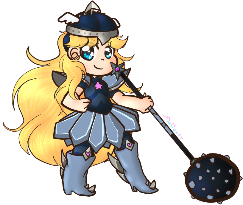 Fighting, Shining Star By Sugarcoatedstar - Cartoon (874x740)