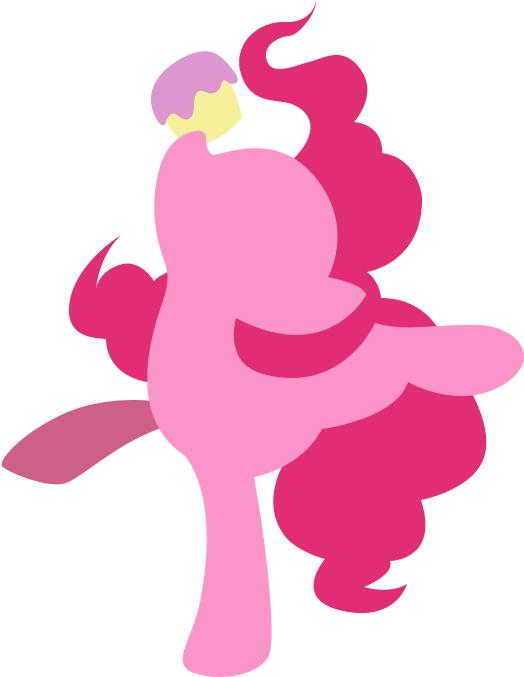 Mlp Fighting Is Magic Pinkie Minimal By Djseras - Mlp Fighting Is Magic Pinkie Pie (568x685)