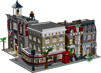 Modular Version 1 - Shaun Of The Dead Lego Winchester (500x257)