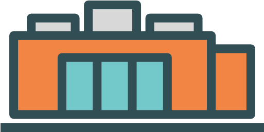 Computer Icons Showroom Building Clip Art - Showroom Flat Icon (512x512)