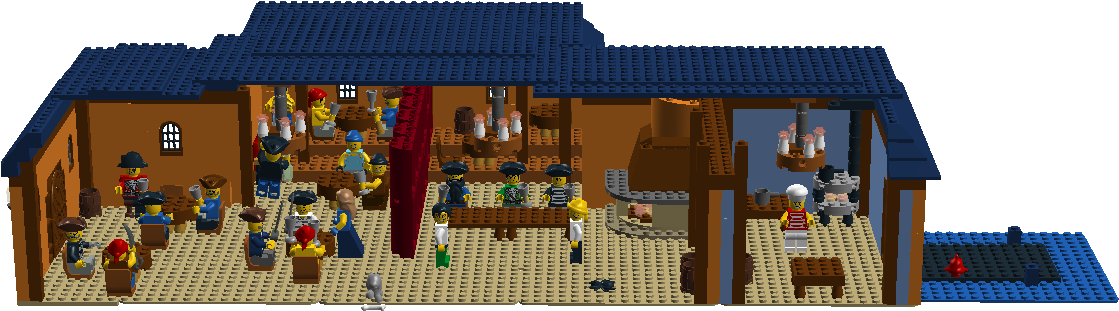 The Secret Of Monkey Island - Lego Simpsons School Set (1126x577)