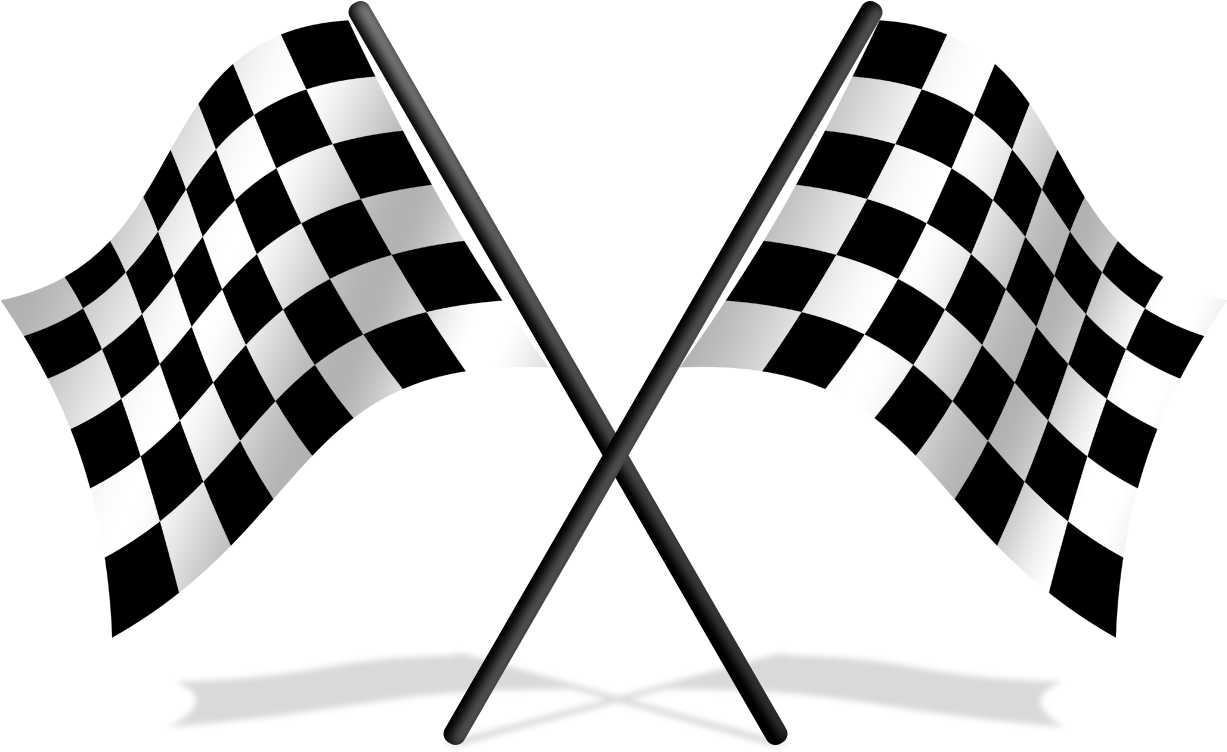 Pinewood Derby Soap Box Derby Car Auto Racing Clip - Checkered Flag (1280x1024)