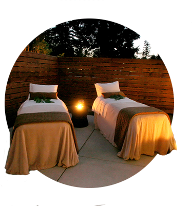 Two Massage Beds Await A Couple For A Relaxing Outdoor - Welches, Oregon (400x400)
