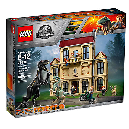 Jurassic World ~ Indoraptor Rampage At Lockwood Estate - Lego Indoraptor (758x426)