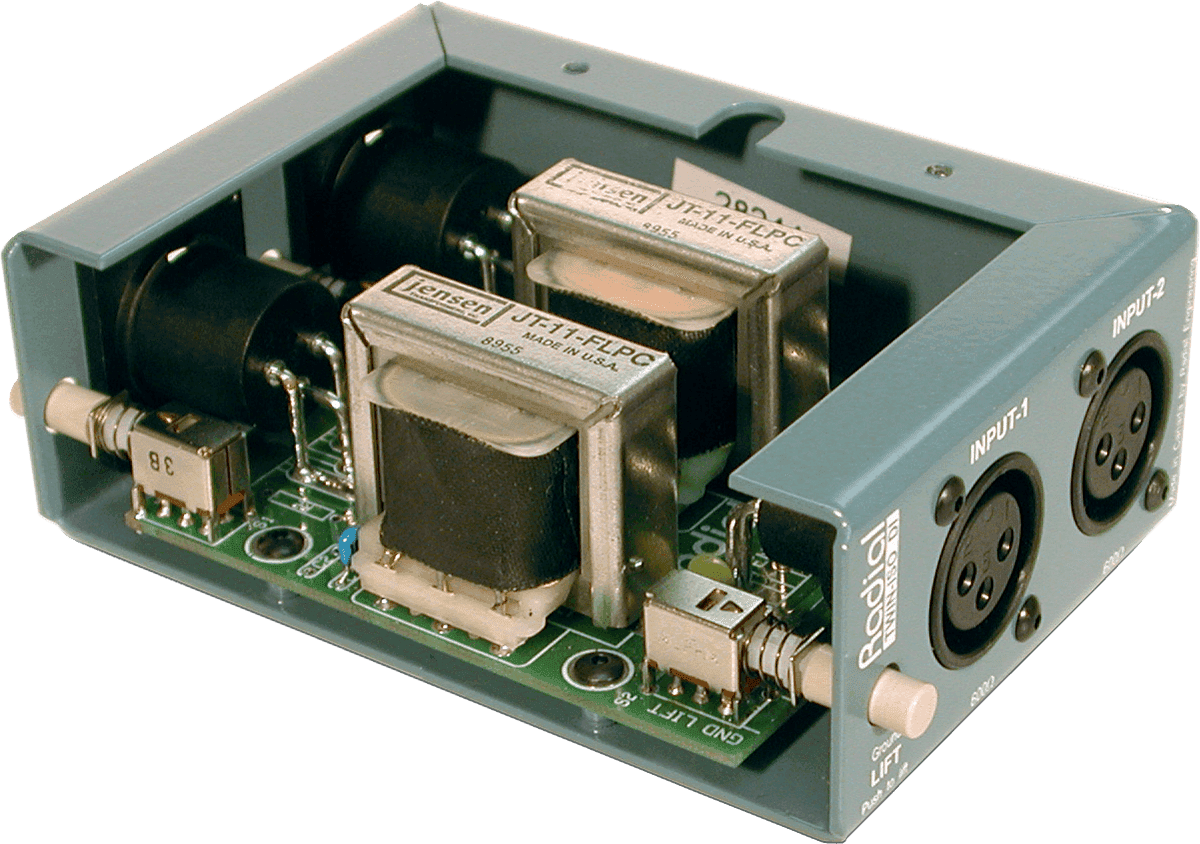 Radial Sonorisation Twin-iso - Radial Engineering Twin Iso Passive Line-level Isolator (1200x844)