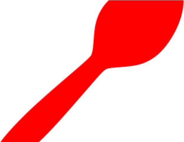 Spoon Clipart Red Spoon - Spoon Clipart Red Spoon (640x480)