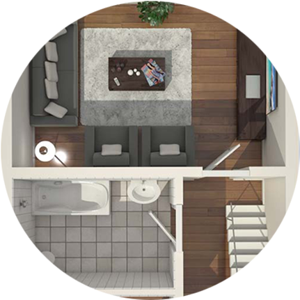 3d Floor Plan Renderings - Floor Plan (480x480)