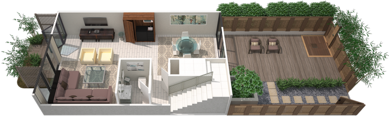 Hotel Suites In Miami W South Beach Bungalo Beach Bungalow - Poolside Bungalow W South Beach (830x467)