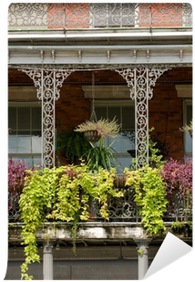 House Gallery With Ironwork In French Quarter, New - Moviegoer [書籍] (400x400)