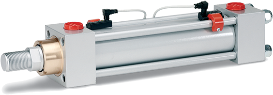 Iso 6020/2 Hydraulic Cylinder - Sensores De Posición De Cilindro Hidráulico (600x214)