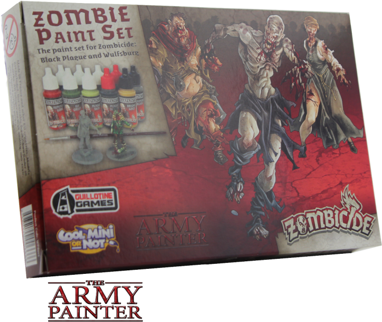 Pictures Of Zombicide The Army Painter - Army Painter Zombicide Black Plague Zombie Paint Set (800x800)