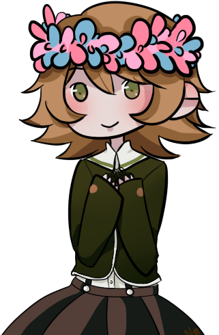 Flower Crown Chihiro By Unicorn-butts - Chihiro Fujisaki Transparent Flower Crown (368x491)