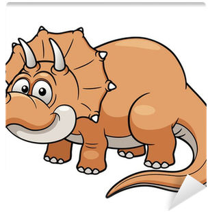 Illustration Of Cartoon Dinosaur Wall Mural • Pixers® - Cartoon Dinosaurs (400x400)