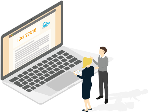 It Is Our Intention To Officially Certify Against Iso - Portatil Animado Png (500x500)