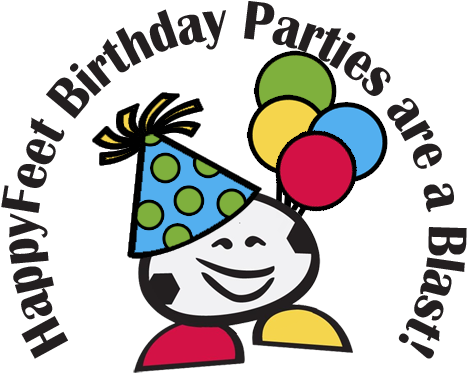 Happyfeet Birthday Parties - Happy Feet Soccer (500x392)