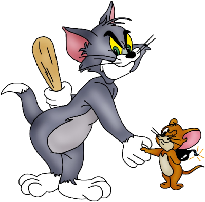 Cartoon - Tom And Jerry Png (400x400)