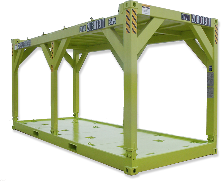 20ft Dnv/iso Container Frame - Iso Container Frame (818x658)