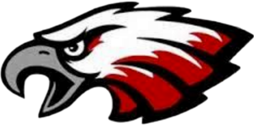 Liberty Eagles Athletics - Red And Black Eagle (600x600)