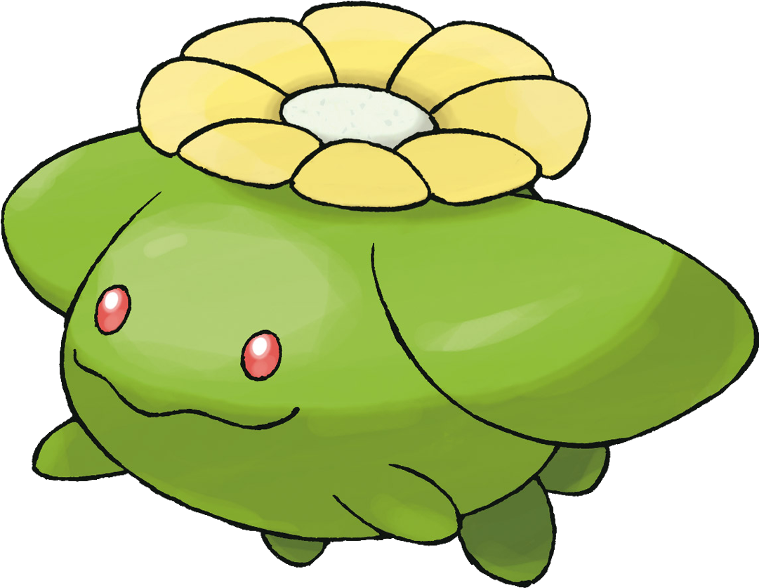 The Bloom On Top Of Its Head Opens And Closes As The - All Grass Type Pokemon (1080x1080)
