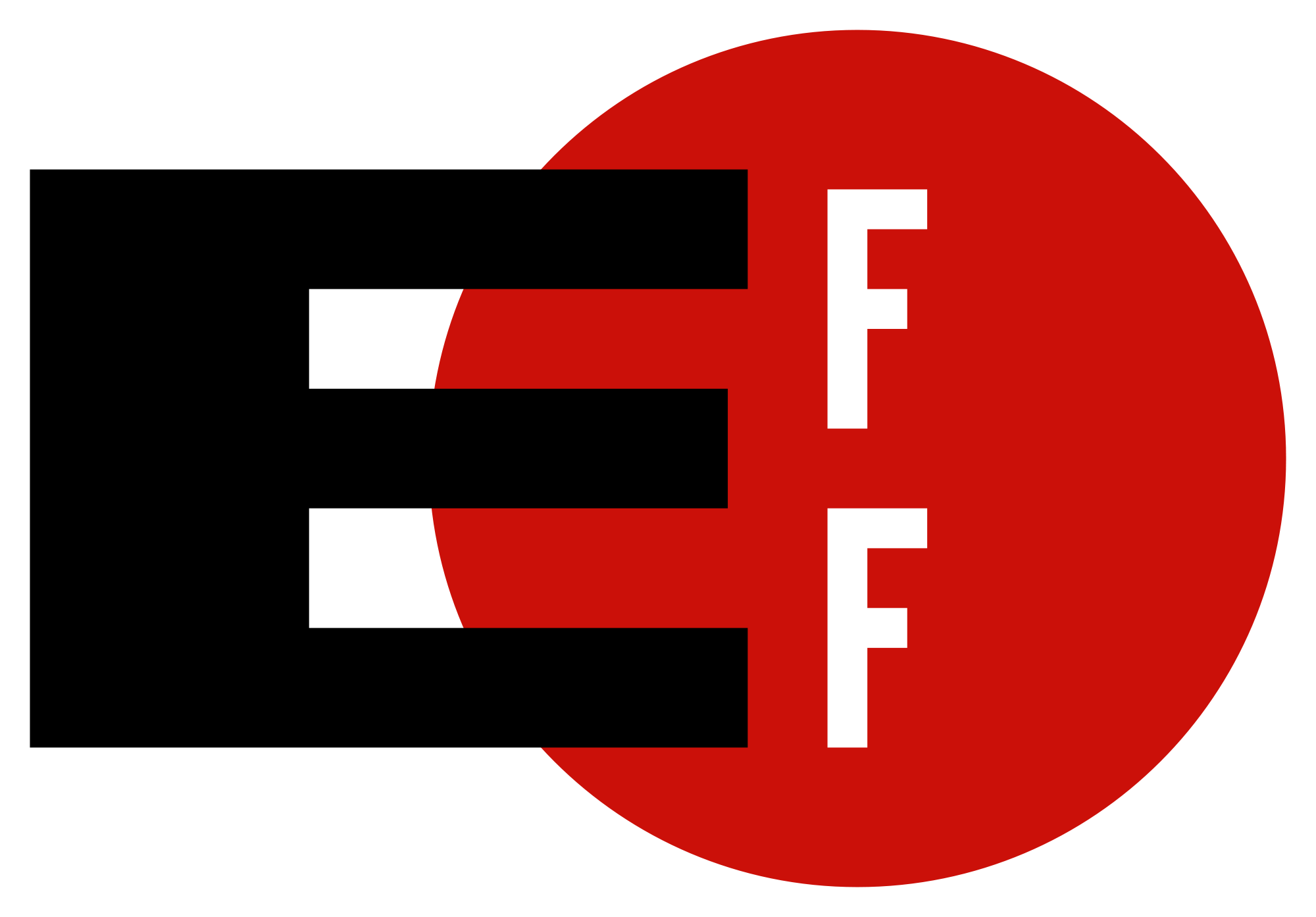 Avoid Online Threats - Electronic Frontier Foundation Logo (2000x1394)