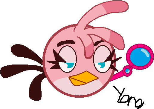 Stella With Bubble Wand By Angrybirdsisfan - Wand (623x431)