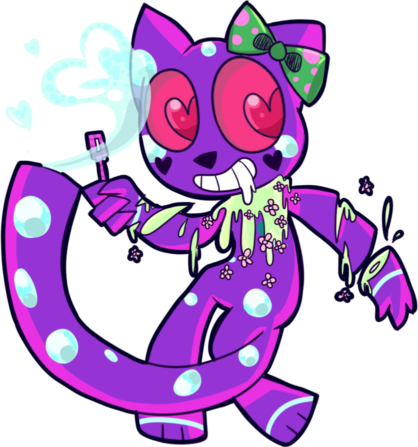 Yiff And Bubble Wands By Cinnapepper - Cartoon (894x894)