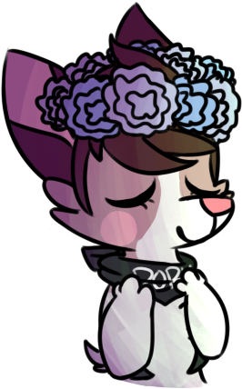 Caint Flower Crown By Zenegarde - Caint Flower Crown By Zenegarde (300x450)