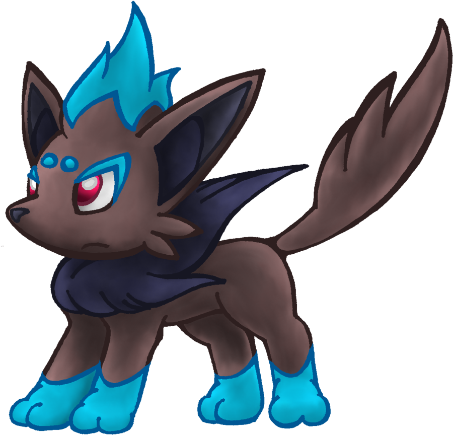 Shiny Zorua 6253615 Wallpaper For Free - Zorua Shiny Sprites (911x877)