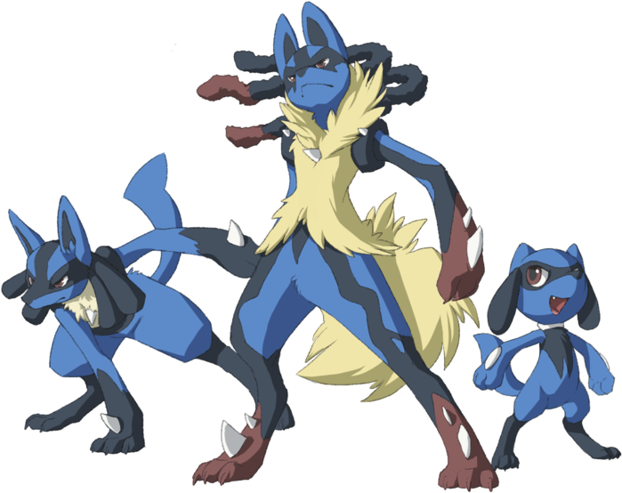 Mega Evolution Lucario Wallpaper Mega Lucario By Mewitti - Mega Lucario Y Lucario (1024x595)