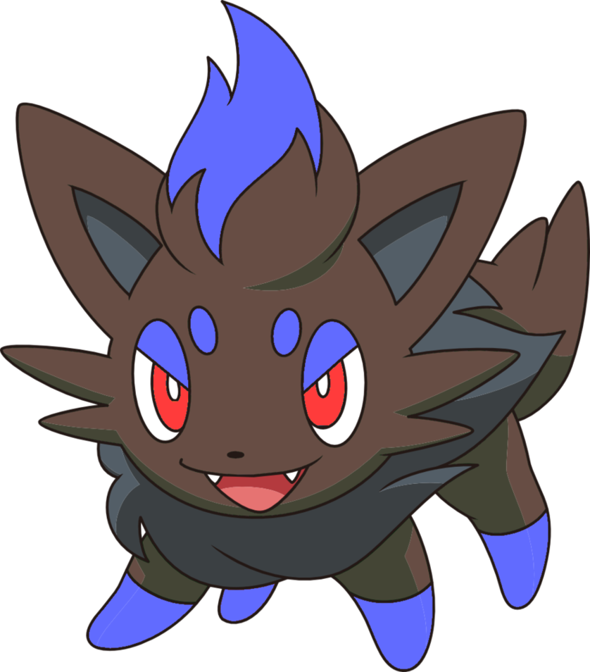 Shiny Zorua Wallpapers Id - Normal Dark Type Pokemon (838x954)