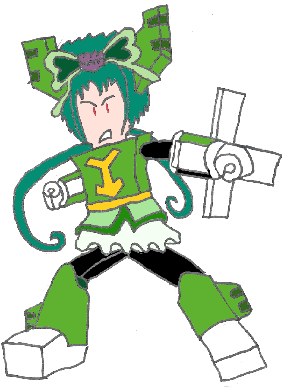 Green Cartoon Character Clip Art - Cartoon (1024x1286)