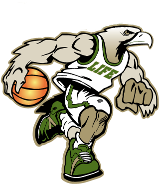 Life University Basketball Logo (358x380)