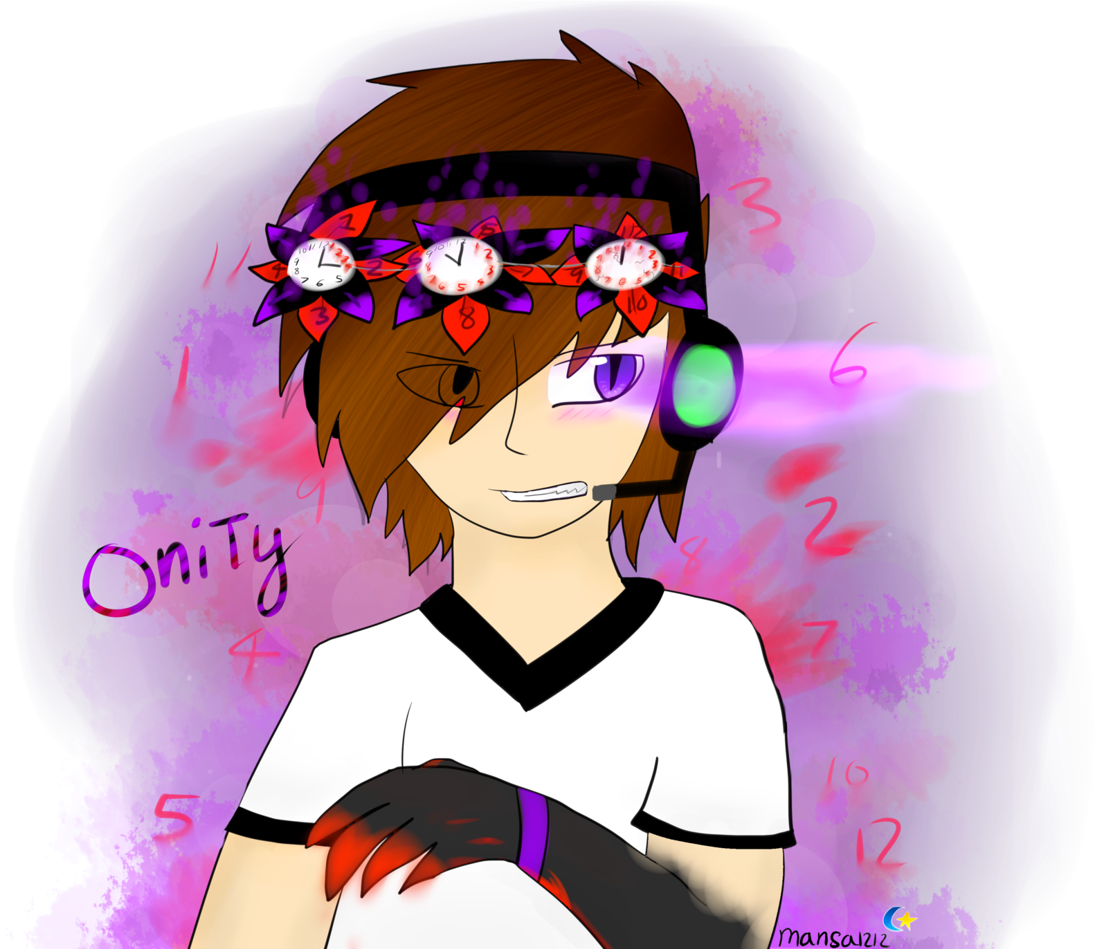 [flower Crowns] Onity By Mansa1212 - Cartoon (1600x1371)