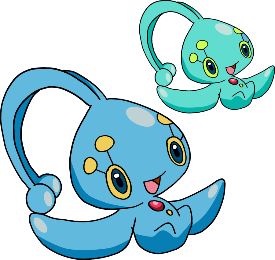 Manaphy Images Manaphy Hd Wallpaper And Background - Manaphy Vs Shiny Manaphy (900x852)