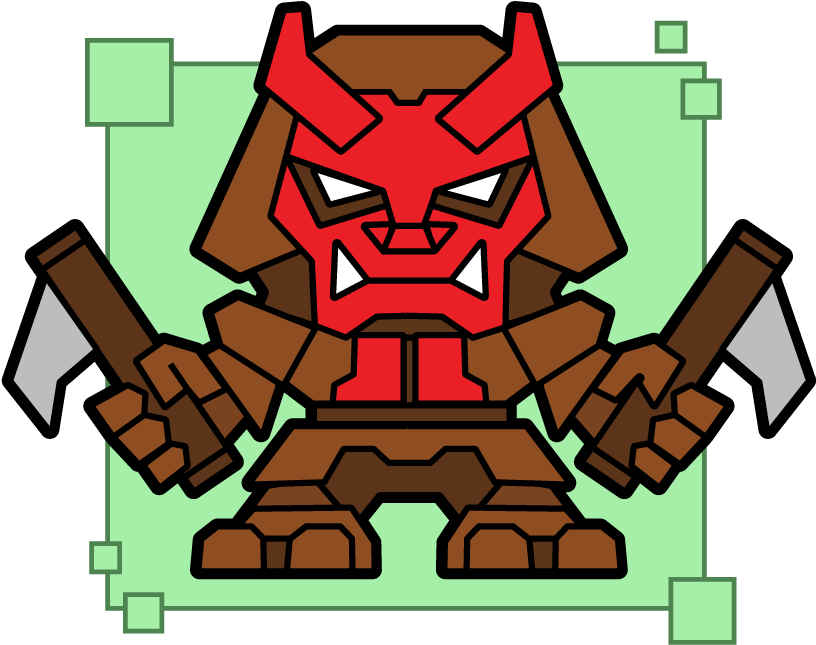 Oni And Ku - Cartoon (900x753)