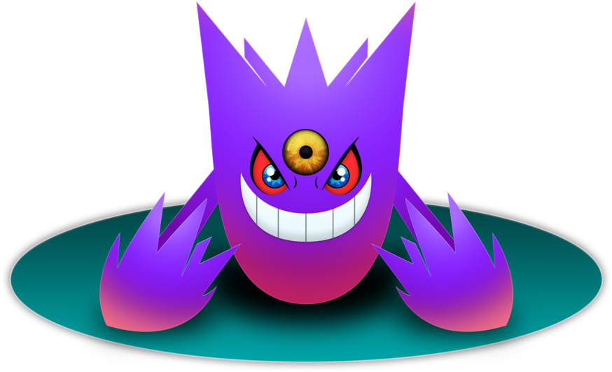 Mega Gengar Wallpaper Mega Gengar By Darkheroic - Gengar (1024x766)