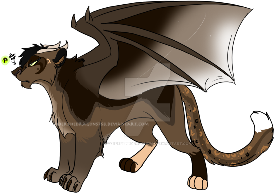 Dragon Lioness Breedable Open By Cynderthedragon5768 - Illustration (1024x701)
