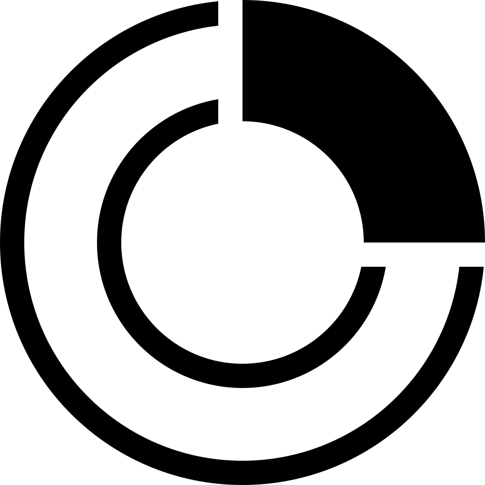 Donut Chart Comments - Icon (980x980)