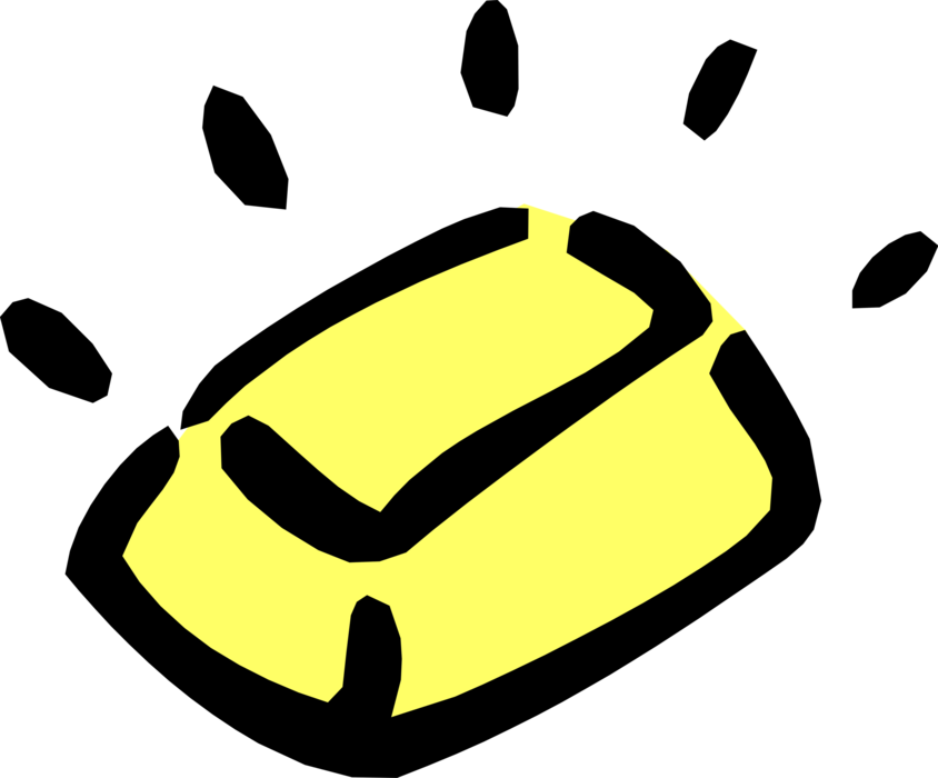 Vector Illustration Of Gold Bar, Gold Precious Metal - Clip Art (844x700)