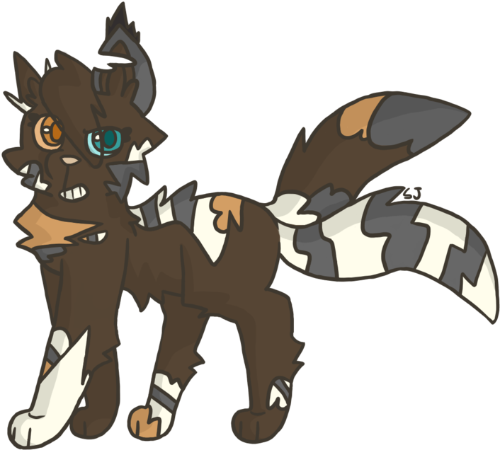 Cat Dog Horse Cartoon - Cartoon (1032x774)